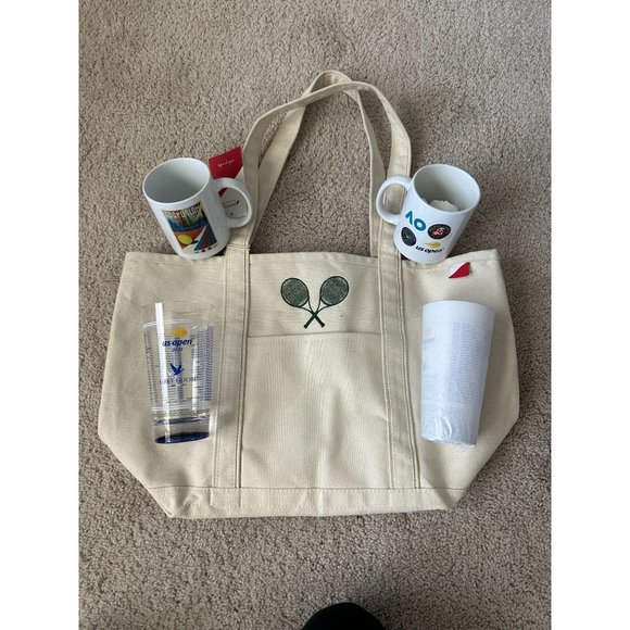 US OPEN Bags Us Open Tennis Gift Set W Tote Bag New Poshmark